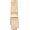 Ekena Millwork Davenport Rough Sawn Timber Gable Bracket, Douglas Fir, 72"W x 24"H x 6"D x 6"F, 8/12 Pitch GBW072X24X0606DAV00RDF - alternate 4